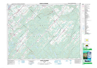 022C08 Sainte Blandine Canadian topographic map, 1:50,000 scale