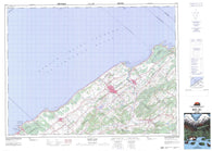 022C09 Mont Joli Canadian topographic map, 1:50,000 scale