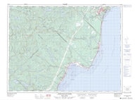 022C11 Saint Paul Du Nord Canadian topographic map, 1:50,000 scale