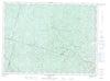 022D09 Lac Des Savanes Canadian topographic map, 1:50,000 scale