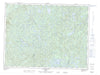 022D15 Lac Moncouche Canadian topographic map, 1:50,000 scale