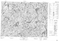 022E02 Lac Maria Chapdelaine Canadian topographic map, 1:50,000 scale