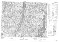 022E03 Petit Lac Onatchiway Canadian topographic map, 1:50,000 scale