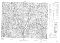 022E06 Lac Lemoine Canadian topographic map, 1:50,000 scale
