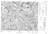 022E08 Lac Riverin Canadian topographic map, 1:50,000 scale