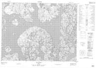 022E09 Lac Gouin Canadian topographic map, 1:50,000 scale