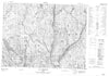 022E11 Lac D Ailleboust Canadian topographic map, 1:50,000 scale