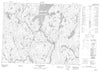 022E14 Chutes Des Passes Canadian topographic map, 1:50,000 scale