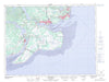 022F01 Baie Comeau Canadian topographic map, 1:50,000 scale