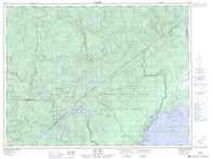 022F02 Lac Nipi Canadian topographic map, 1:50,000 scale