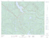 022F03 Lac Lessard Canadian topographic map, 1:50,000 scale