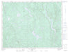 022F07 Lac Au Loup Marin Canadian topographic map, 1:50,000 scale