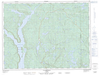 022F09 Lac Miquelon Canadian topographic map, 1:50,000 scale