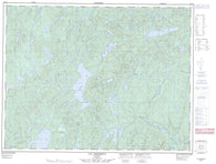 022F13 Lac Dissimieux Canadian topographic map, 1:50,000 scale