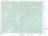 022F13 Lac Dissimieux Canadian topographic map, 1:50,000 scale