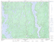 022F15 Riviere Vallant Canadian topographic map, 1:50,000 scale