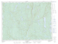 022F16 Lac Amariton Canadian topographic map, 1:50,000 scale