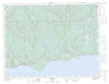 022G05 Godbout Canadian topographic map, 1:50,000 scale