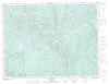 022G12 Lac Dionne Canadian topographic map, 1:50,000 scale