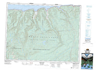 022H04 Mont Louis Canadian topographic map, 1:50,000 scale