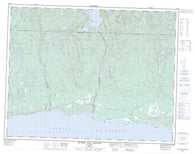 022I06 Riviere Aux Graines Canadian topographic map, 1:50,000 scale
