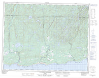 022I07 Riviere Au Tonnerre Canadian topographic map, 1:50,000 scale