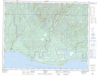 022I08 Mingan Canadian topographic map, 1:50,000 scale
