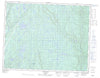 022I12 Lac Cacaoni Canadian topographic map, 1:50,000 scale