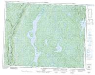 022I13 Lac Nipisso Canadian topographic map, 1:50,000 scale