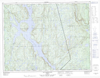 022J04 Lac Sainte Anne Canadian topographic map, 1:50,000 scale