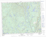 022J09 Riviere Vallee Canadian topographic map, 1:50,000 scale