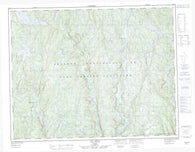 022J11 Lac Rond Canadian topographic map, 1:50,000 scale
