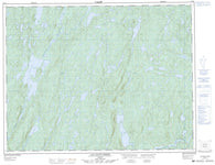 022K01 Lac Saint Pierre Canadian topographic map, 1:50,000 scale