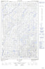 022K06E Lac Blanzy Canadian topographic map, 1:50,000 scale