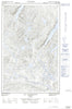 022K14W Lac Guinecourt Canadian topographic map, 1:50,000 scale