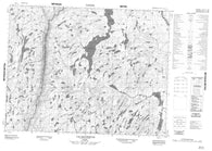 022L05 Lac Maupertuis Canadian topographic map, 1:50,000 scale