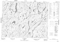 022L07 Lac Eluard Canadian topographic map, 1:50,000 scale