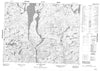 022L11 Lac Onistagane Canadian topographic map, 1:50,000 scale