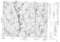 022L13 Lac Machisque Canadian topographic map, 1:50,000 scale