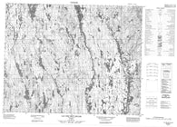022M02 Lac Des Sept Milles Canadian topographic map, 1:50,000 scale