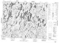 022M04 Lac Palairet Canadian topographic map, 1:50,000 scale