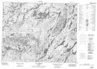 022M10 Lac Pambrun Canadian topographic map, 1:50,000 scale