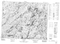 022M12 Lac L Epinay Canadian topographic map, 1:50,000 scale