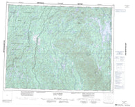 022M Lac Pletipi Canadian topographic map, 1:250,000 scale