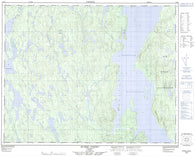 022N06 Riviere Utishku Canadian topographic map, 1:50,000 scale