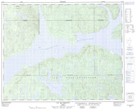 022N10 Lac Du Chaunoy Canadian topographic map, 1:50,000 scale