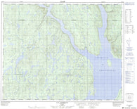 022N11 Lac Landriaux Canadian topographic map, 1:50,000 scale