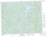 022O02 Grand Lac Germain Canadian topographic map, 1:50,000 scale