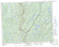 022O08 Grand Lac Au Sable Canadian topographic map, 1:50,000 scale