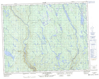 022O09 Lac Du Brochet Canadian topographic map, 1:50,000 scale